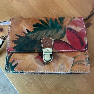Patricia Nash Lanza Crossbody Purse Wristlet